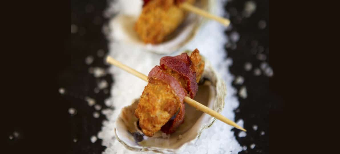 Angels on Horseback / Bacon Wrapped Oysters
