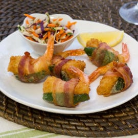 Jalapeno Bacon Wrapped Shrimp