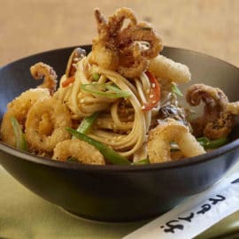 Lightly Breaded Ring and Tentacle Calamari