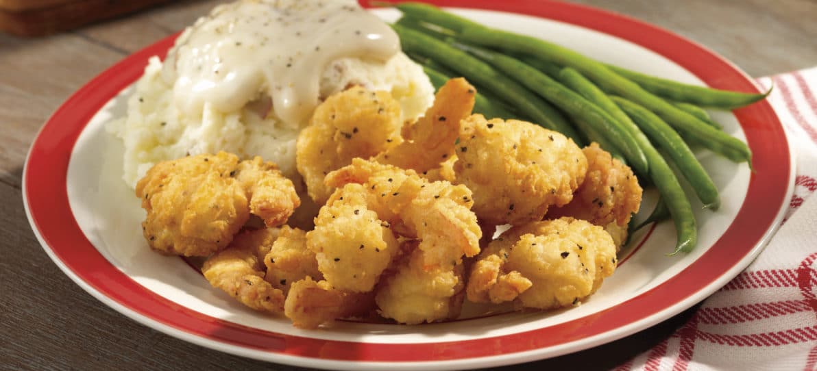 Oceanway® Homestyle Breaded Tail-on Shrimp