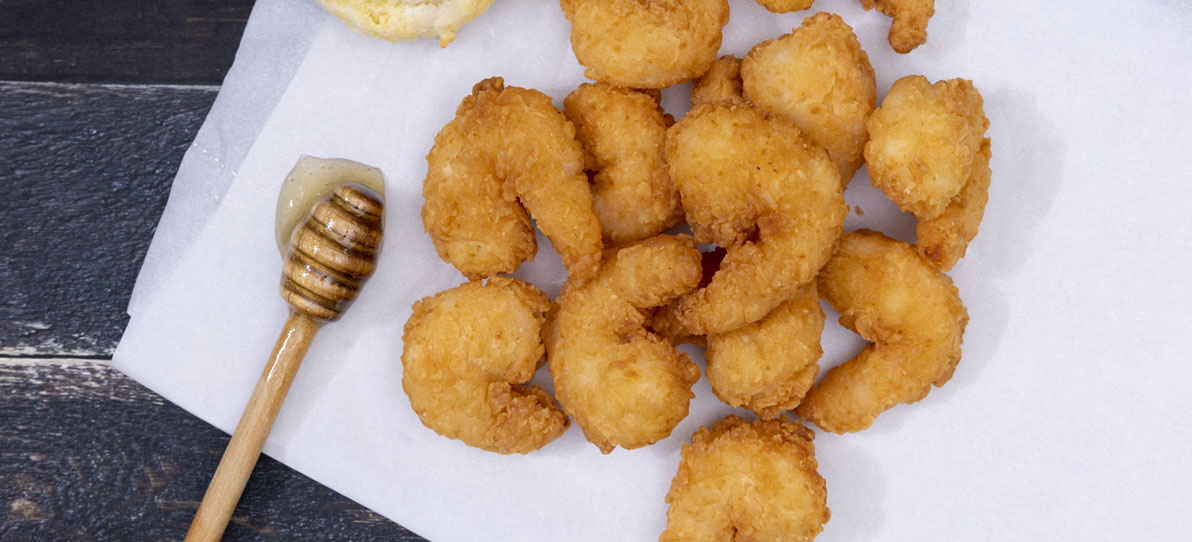 Breaded Popcorn Shrimp 50/200 ct. - King and Prince Seafood