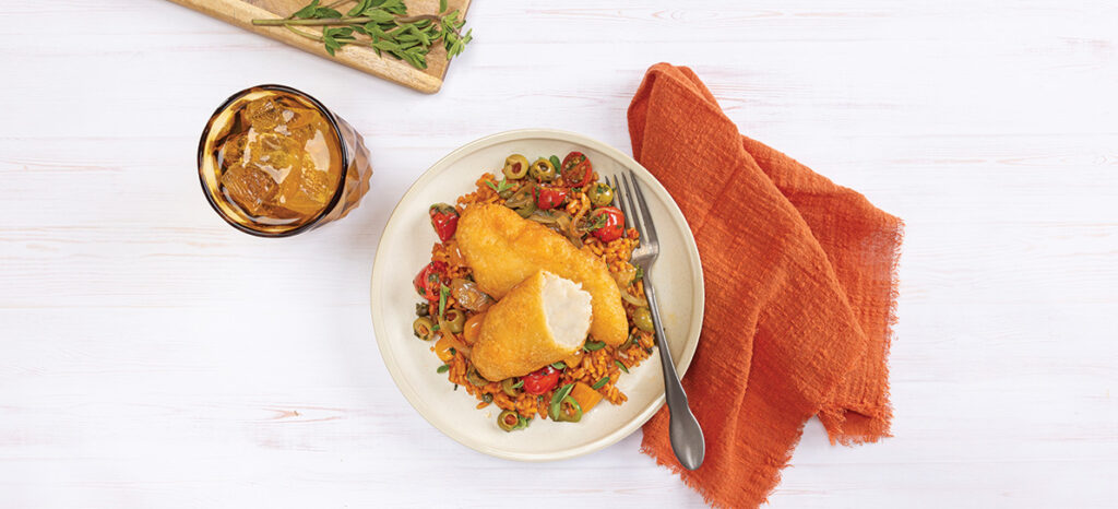 Tavern Battered® Cod Veracruz - Recipe | King and Prince Seafood